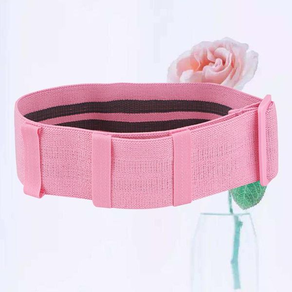 Fasce di resistenza Fascia regolabile Ispessito Yoga Hip Training Anello elastico antiscivolo per donna (piccolo)