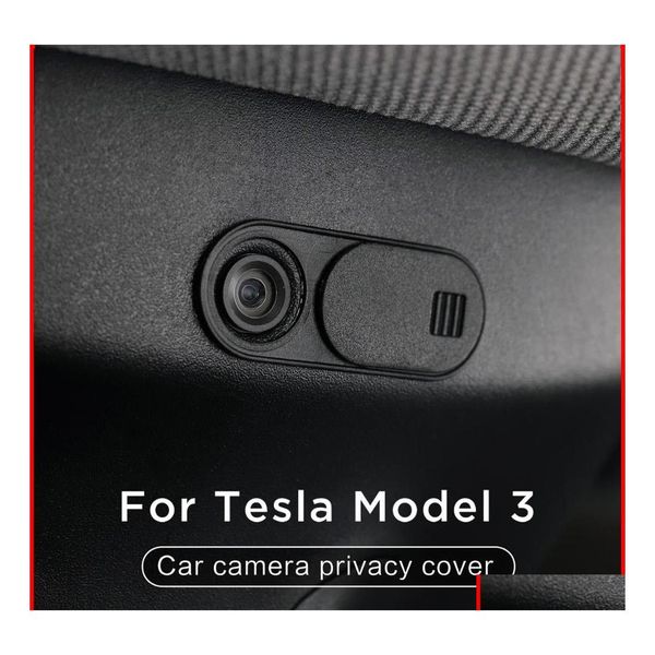 Tesla Model 3 Otomobil Kamerası Gizlilik Kapakları için Diğer Dış Aksesuarlar Webcam ER 1 PCS/SET DRAP DÜŞÜNME Mobiller Motosikletler DHGTJ