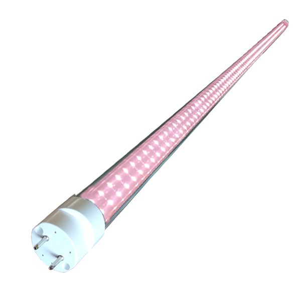 Wachstumslampe für Pflanzen T8 G13 LED-Glühbirne für Samen und Grünpflanzen mit ausgewogenem Licht Vollspektrum 380–800 nm T8 Bi-Pin-Röhren-Glühbirnen Crestech