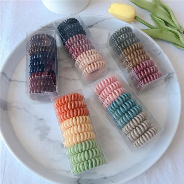 Клипы для волос Barrettes DD-210726 / Tracysger / Candy Color Elastic Band Hair's Hair's High High веревка