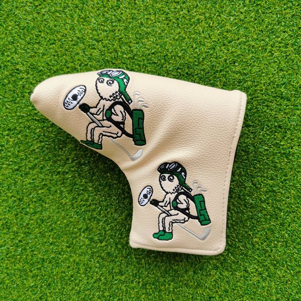 Malbon Golf Club Heads Magic Flying Snowman Golf Woods Capas Capas de Cabeças de Clubes de Fairway Putter 135H