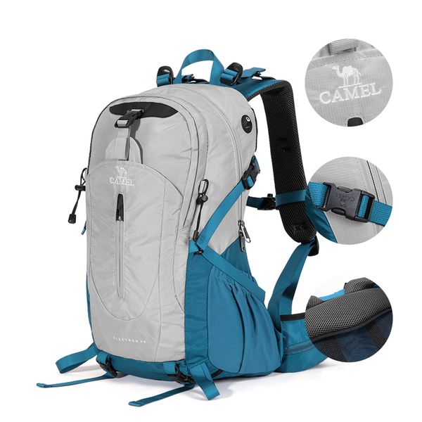 Bolsas ao ar livre GoldEncamel 40L Saco de acampamento de mochila à prova d'água para homens para o homem ultraleve de mochila Pesca de caminhada 230505