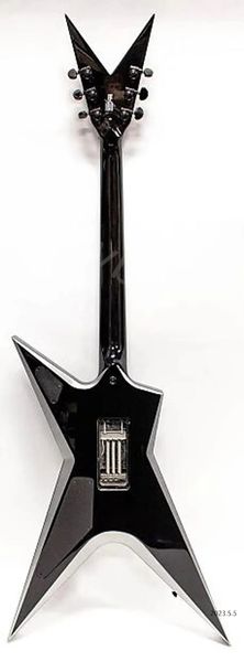 Lvybest Wash Dime Stealth Dimebag Darrell Black Metallic Серебряный электрогитара Floyd Rose Tremolo Bridge Blackhardware Гровер тюнеры