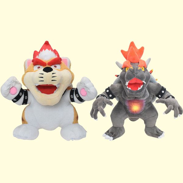 Großhandel Mary Series Plüschtiere Angry Dark Dragon Ninja Koopa Cat Doll Kinderspiel Playmate