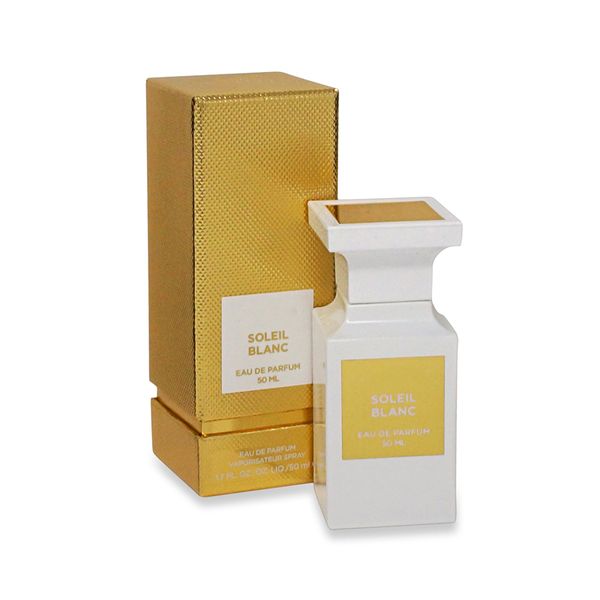 Eau de Soleil Blanc 50 ml und 100 ml Männer Frauen Marke Parfüm TFord Unisex Parfum Langlebiges riechendes Körperspray Heißer Verkauf versandkostenfrei