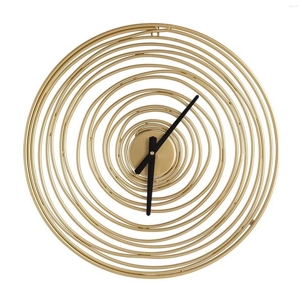 Настенные часы скандинавские часы -оформление годовые кольца деревянные зерно без тика