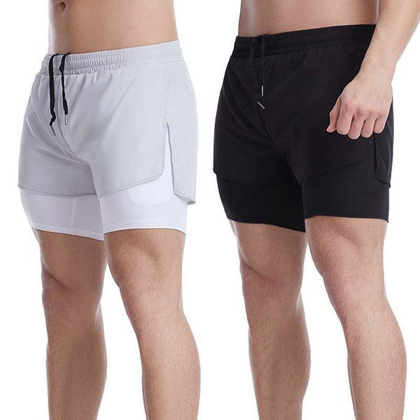 Мужские шорты мужская спортивная фитнеса и бег легкая сетчатая сетчатка