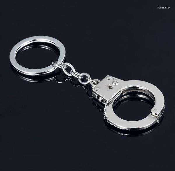 Favor de festa 100 peças/lote de chegada Chaves de chaves keyfob Keyring Handcuffs SN869