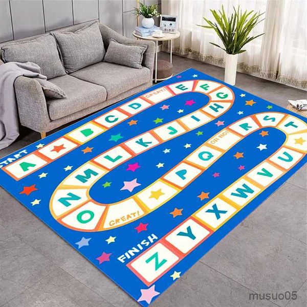 Tappeti Tappetini lettere Baby Education Tappeto strisciante Puzzle per bambini tappeti per soggiorno tappetino per bagno educativo tappeti per soggiorno