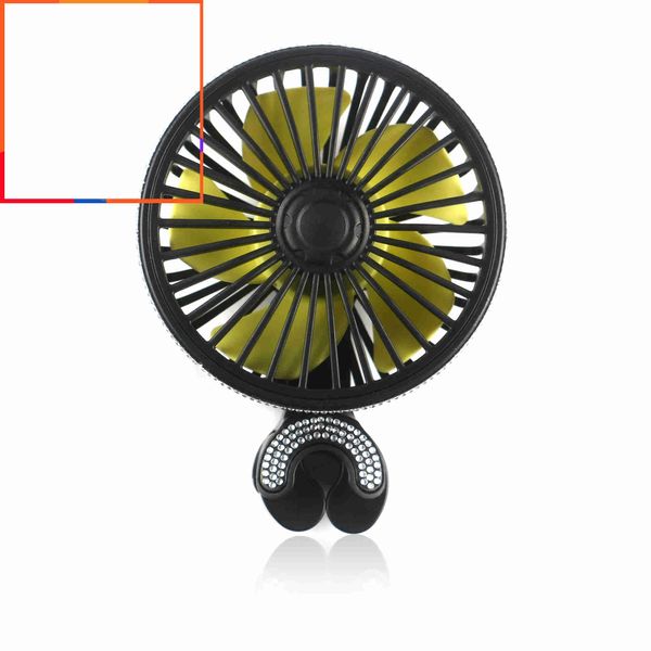 Carro USB portátil Crystal Fan Car Cooling Air Conditioner Decoração de Diamond Diamond Car Accesories Interior For Women