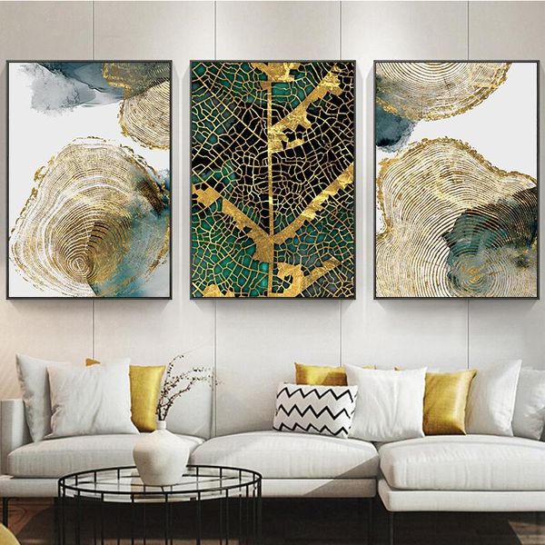 Nummer Gatyztory 3pc/Set DIY -Malerei nach Zahlen verlässt Landschaftsfarbe nach Zahlen für Erwachsene handgefertigtes Geschenk Home Wandkunst Bild Kunst Kunst Kunst Kunst