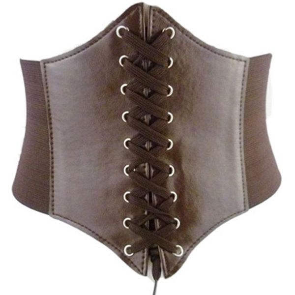 Cintos Mulheres elásticas fivela larga cintura larga cintura cinturão de couro ajustável PU couro