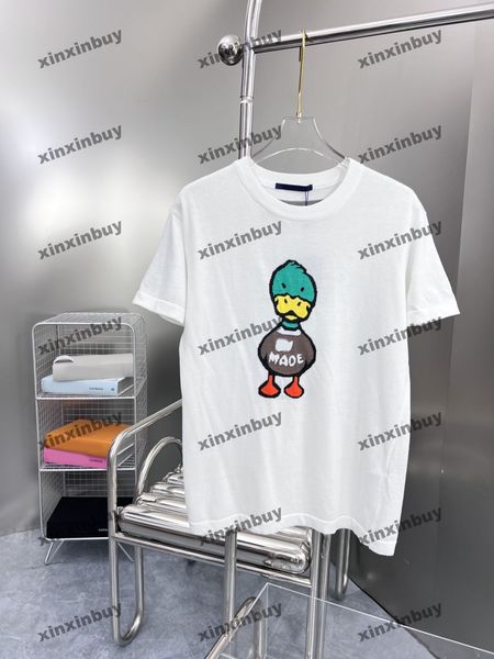 Xinxinbuy Men Designer Tee camise