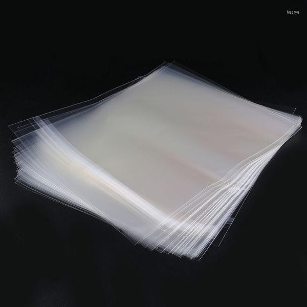 Sacos de armazenamento 50 PCs Proteção para mangas externas LP Record Crystal Clear Collection 7 