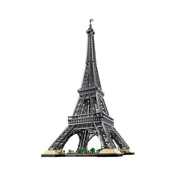 Blocks Tour Effel 10307 1 5M Hoher Eiffelturm 10001pcs PARIS Weltberühmte Architektur Bausteine Spielzeug für Erwachsene Geschenk 230506