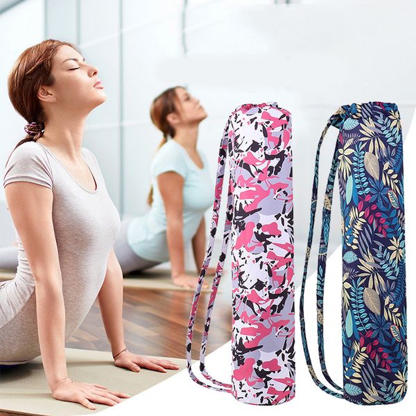Sacos Sacos Moda Yoga Mat Carry Bag Sport à prova d'água S Fitness Pilates Pilates ombro Backpack 230505