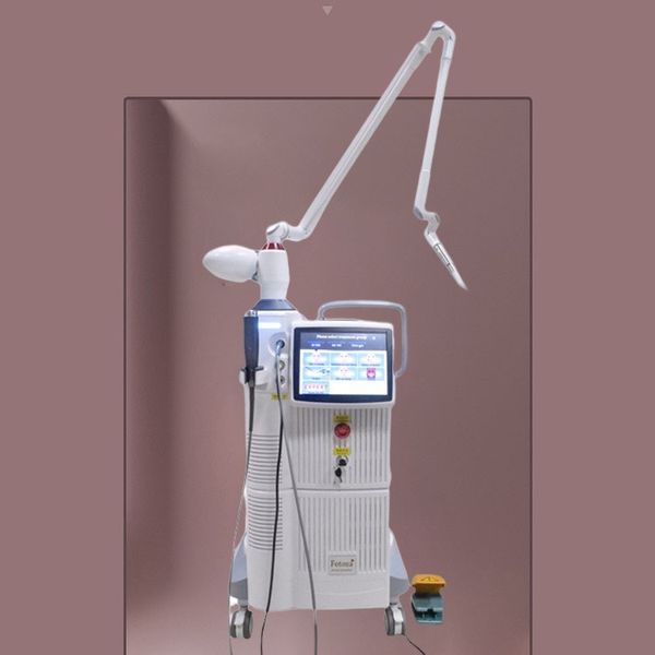 Articoli di bellezza fotona 4D Pro 5D CO2 Fractionallaser Istruzioni indolore confortevole duraturo efficace Sbiancamento Liiting laser co2 Schermo 7 pollici con tubo RF