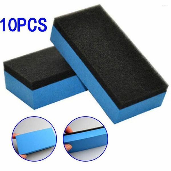 All Terrain Wheels 10pcs Car Ceramic Coating Sponge Glass Nano Wax Coat Applicator Polishing Pads Sponges RV Parts Accessorie