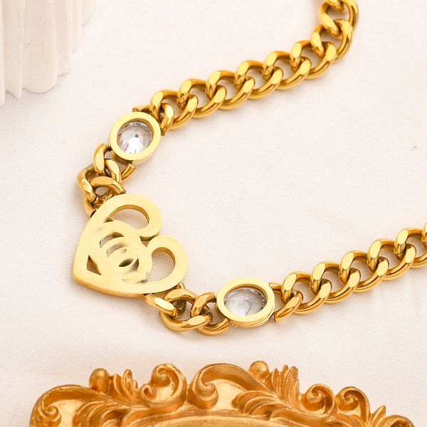Ювелирные наборы брендов Серьги дизайнеры буквы для ушного ожерелья браслетовой цепь 18 тыс. Золота.