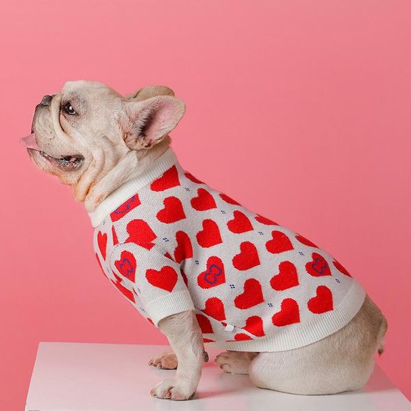 Giacche Maglione per cani lavorato a maglia di alta qualità Vestiti per cani in lana per cani Cappotto invernale Pug Bulldog francese Costume Abbigliamento per cani Abiti per animali domestici