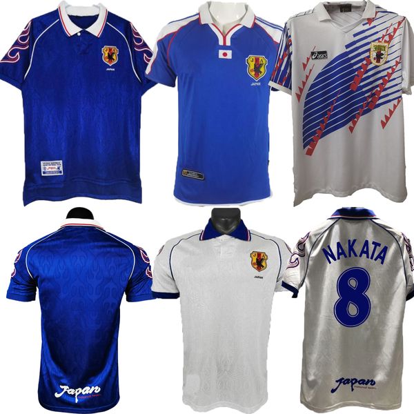 96 98 99 00 01 06 Retro-Version Japan-Fußballtrikots 1996 1998 1994 2006 NANAMI #9 NAKAYAMA 2000 2001 WM-Fußballtrikot