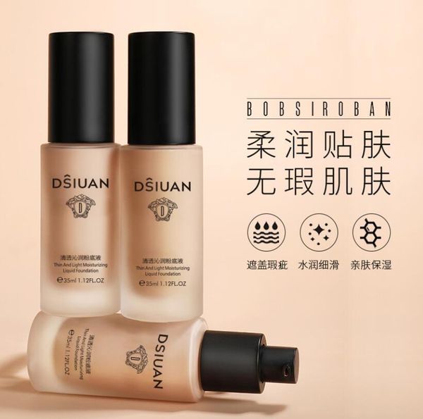 Foundation Auf Lager Hochwertige Make-up-Flüssigkeit Fix Fluid 15 35ml/1.2Usfl Oz Gesicht Textmarker Concealer Tropfen Lieferung Gesundheit Schönheit Dhjzo