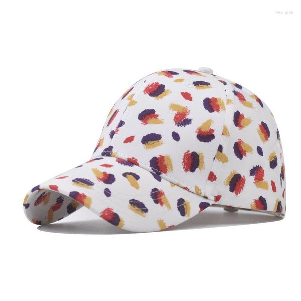 Ball Caps 2023 Trendy Bread Baseball Tie-Dye Print Design Gesichtskappe für Männer Frauen Casual Street Trucker Hat