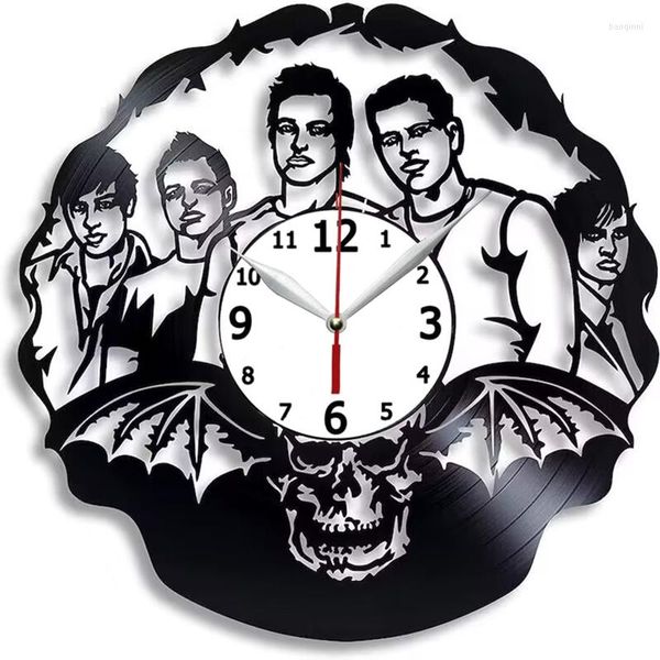 Relógios de parede Avenged Sevenfold Band Art Clock Design Presente para qualquer ocasião
