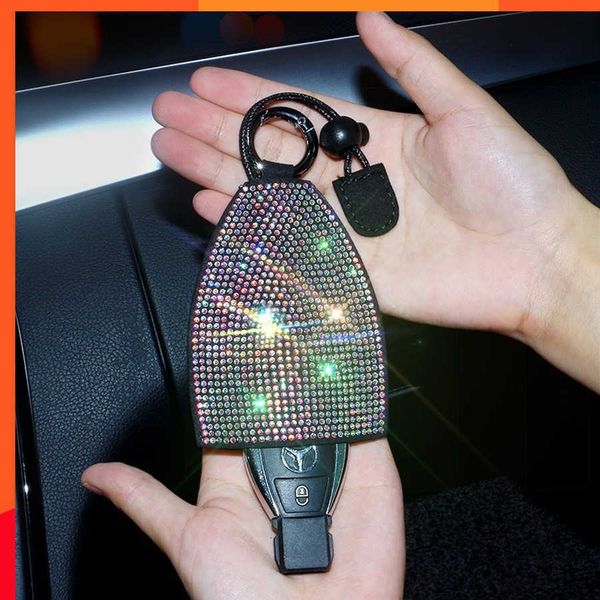 Diamond Key Cover Case Set Shell Skin Remote Key Blank Autoteile Autozubehör für Mädchen für Fiat 500 Bmw F10 Bmw F30