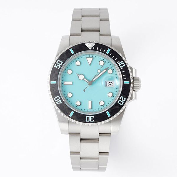 Sub relógio novo estilo automático mecânico 3135 Movimento Men Wristwatch Classic Business Wrist Montre de Luxe Luminous Stainless Steel 904L