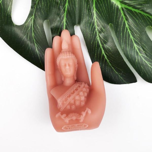 Stampi da forno 3D Buddha cinese Bodhisattva Forma Stampo in silicone Torta Candela Sapone Stampo in resina Aromaterapia fai da te Decorazione domestica Artigianato