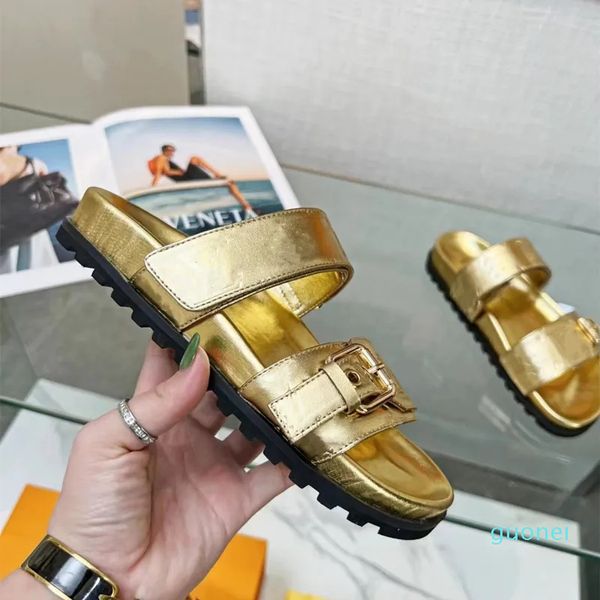 Tasarımcı Kadın Sandalet Düz Konforlu Sandal Sandal Desteklenebilir Yürüyüşü Ortotik İç Müdahalı Yastıklı Dış Mekan Arch Destek Ayakkabıları 2023