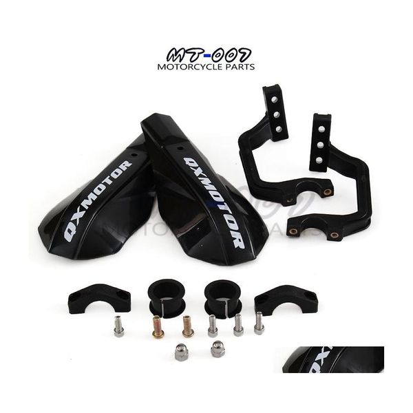 Peças de ATV Bracele de plástico preto Guia de mão Motorciclo Motocross Motocross MX Supermoto WRF Quad RMZ 7/8 22mm 11/8 28mm Drop Deliver