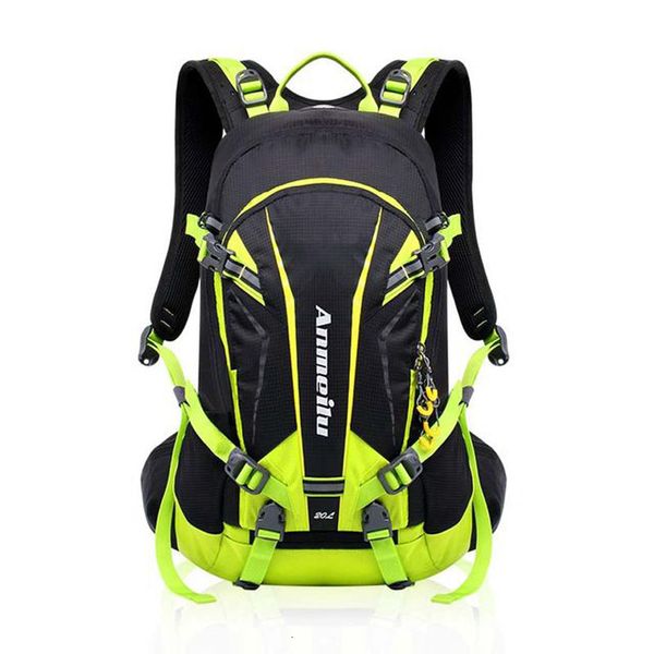 Outdoor-Taschen Anmeilu 20L Fahrradrucksack Fahrradschultern Große Kapazität Wandern Klettern Camping MTB Fahrrad mit Regenschutz 230505