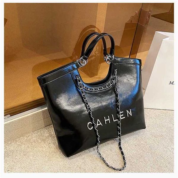 Advanced Soft Leather Big for Women 2022 Beliebte neue vielseitige Kette Crossbody Fashion Handheld Tote Bag Factory Outlet 70% Rabatt 2PB3