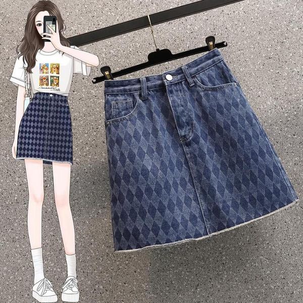 Saias Primavera e verão 2023 FAT MM MOMA MOTA A-LINH SKIRT SALIRA MULHER DIAME