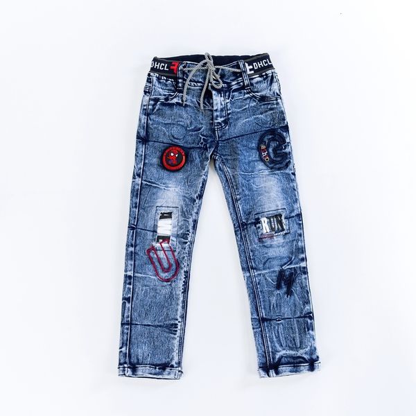 Jeans IENENS Herbst Jungen Kleidung Kinder Cowboy Hosen Kinder Casual Denim Kleidung Unterteile Hosen Baby Boy Stretch Jean 230506