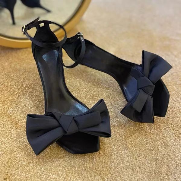 Сандалии бабочка женская обувь летние высокие каблуки дизайнерские сандалии дизайнерские туфли для вечеринок свадебное платье сексуальное причуд