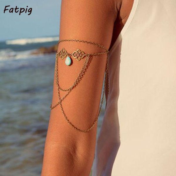 Bangle 5pc Оптовая сторона Boho Pretty Armlet рабский браслет