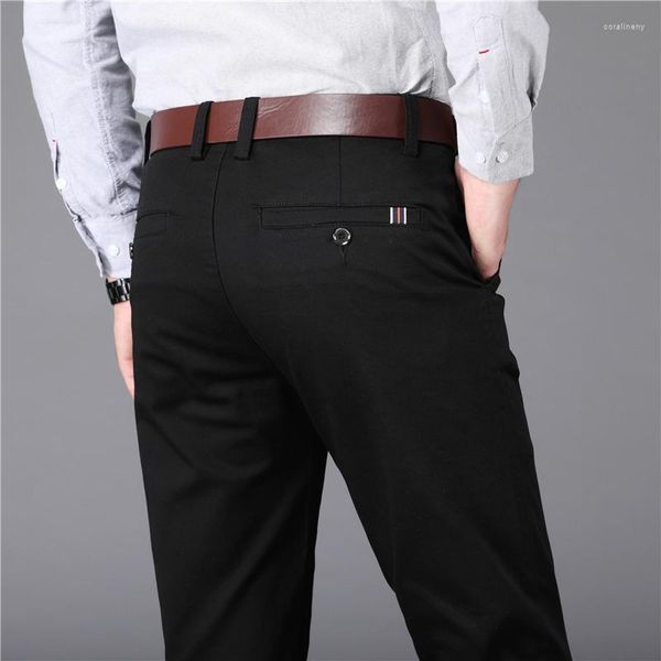 Abito da uomo abito da sposa 2023 pantaloni marca pantaloni maschi di buona qualità da uomo pantaloni da ufficio dritti plus size 40 42 44 46