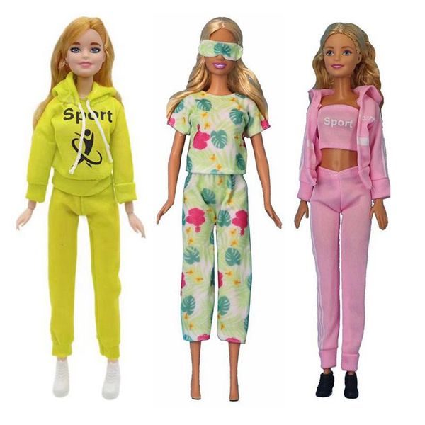 Dolls Girl Sleeping and Sport Accessori e accessori per American Girl Bolls Abbigliamento per bambini Accessori per Dolly per bambole Presentazioni di bambole presenti