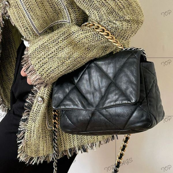 Дизайнерская сумка, повседневная сумка для покупок, номер девятнадцати, леди, знаменитый дизайн, кожаная сумка через плечо, качественная сумка на плечо из натуральной кожи