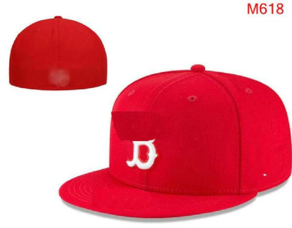 2023 Herren Classic Boston Flat Peak Serie Herz Full Size SOX LA NY SD Closed Caps Fashion Hip Hop Baseball Sports All Team Fitted Hats Casquette In Größe 7 - Größe 8 A0