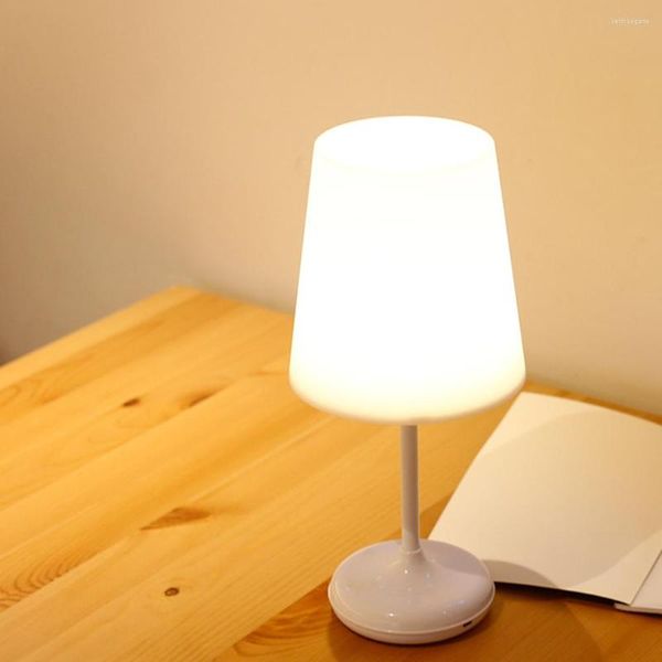 Lampade da tavolo Lampada da scrivania Touch Ricarica USB Luci da lettura a LED con telecomando Scrivanie da ufficio per comodini e letti