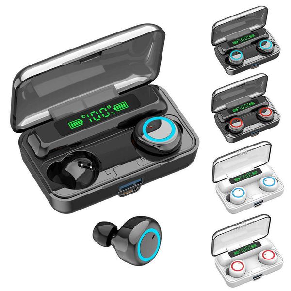 F9-3 Bluetooth-Headset TWS kleine quadratische Box Sport-Outdoor-Bluetooth-Headset Bluetooth 5.0 tws