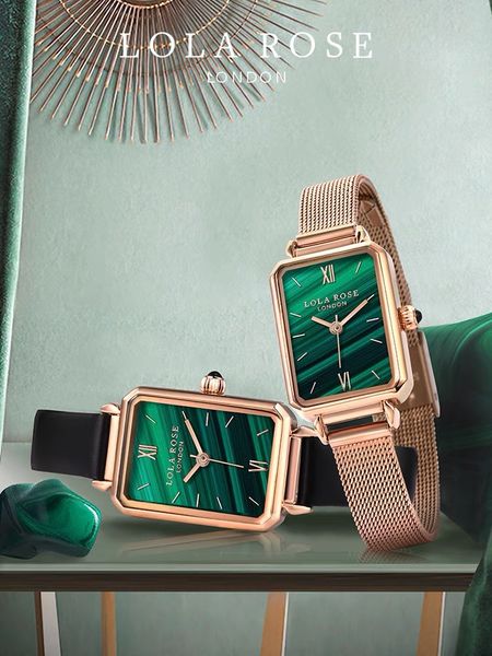 orologio da donna orologio di alta qualità designer di lusso diamante rattan quarzo acciaio inossidabile materiale fadeless impermeabile moda in pelle