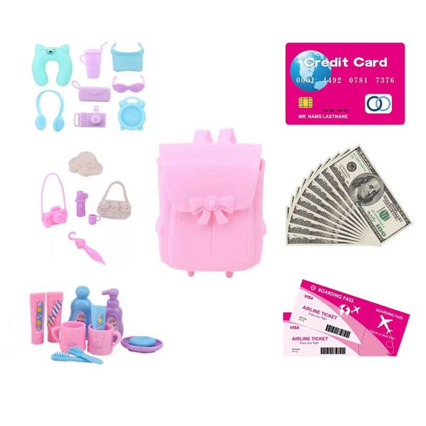 Kawaii Fashion Doll Accessoires zufällig 30 Paare/Lose Schuhe High Heels Dinge für DIY -Kinder Spiel Weihnachtsgeschenk