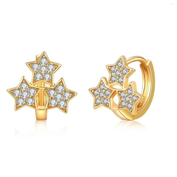 Brincos de argola Fashion Fashion Frug de estrelas fivela ouvido para homens homens Coréia pequenas jóias de casamento acessórios para presentes