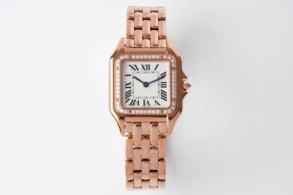 Diamond Womens Designer Watches Gold Watch Watch Quartz Movem