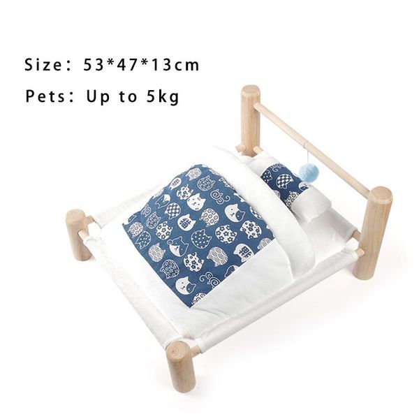 Tappetini Letto per animali domestici in legno Cucciolo Cuccia per cani di piccola taglia media Gatto Casa morbida Cane Caldo Sacco a pelo profondo Cuscino Tappetino in cotone Forniture per animali domestici